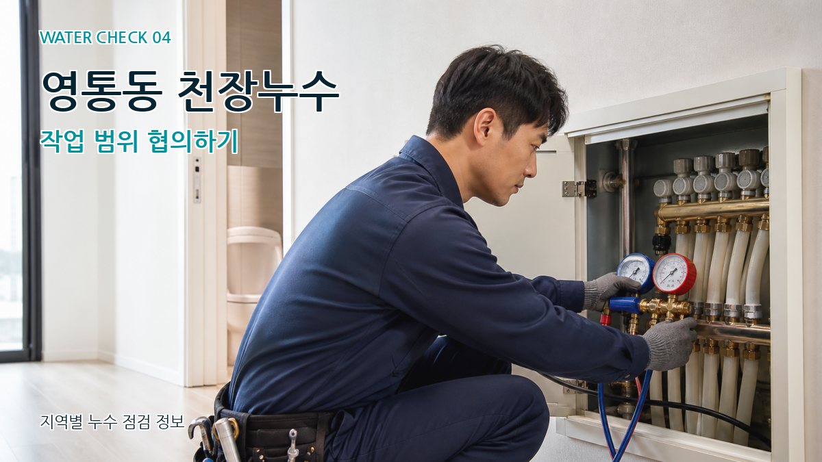 영통동 누수탐지 누수탐지 이미지