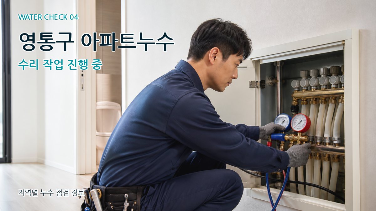 영통구 누수탐지 누수탐지 이미지
