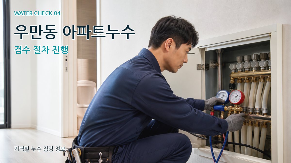 우만동 누수탐지 누수탐지 이미지