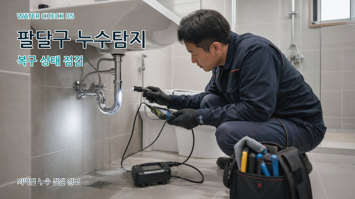 팔달구 누수공사 누수탐지 이미지