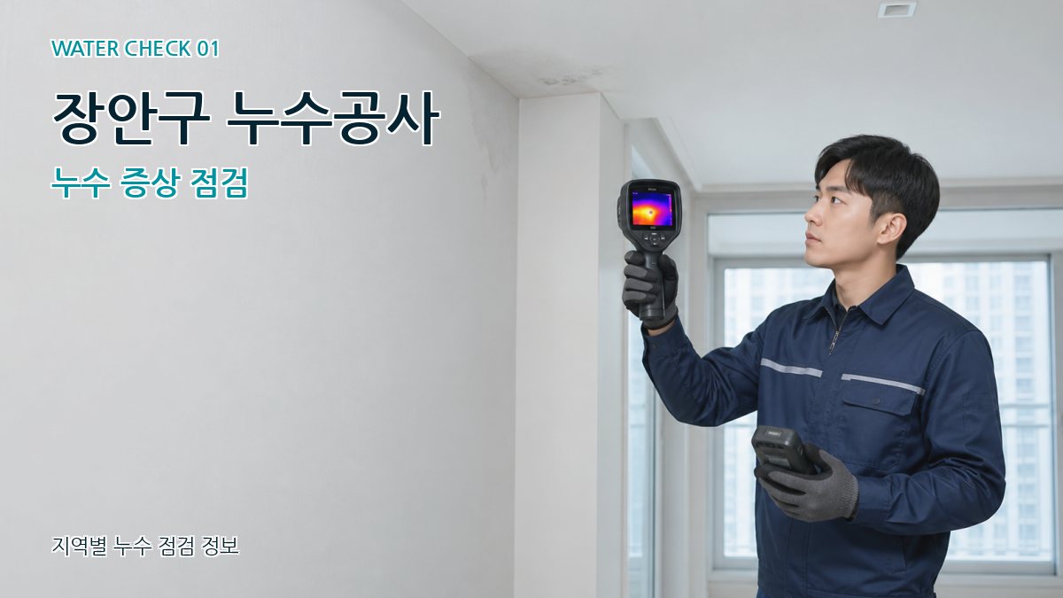 장안구 아파트누수 누수탐지 이미지