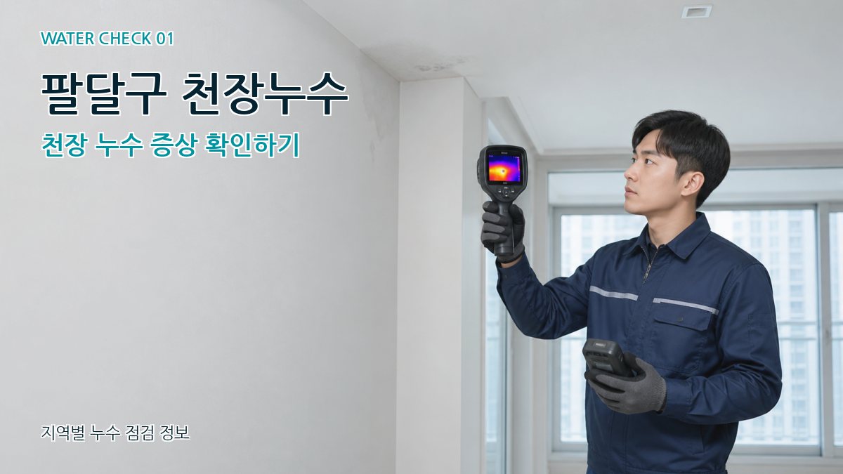 팔달구 천장누수 천장 누수 증상 확인하기