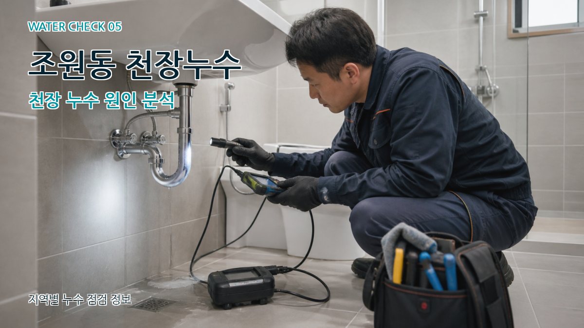 조원동 누수공사 누수탐지 이미지