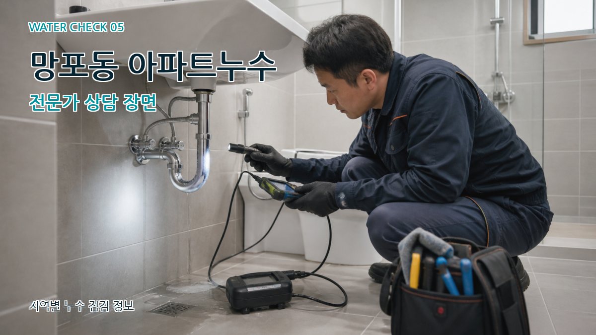 망포동 누수공사 누수탐지 이미지