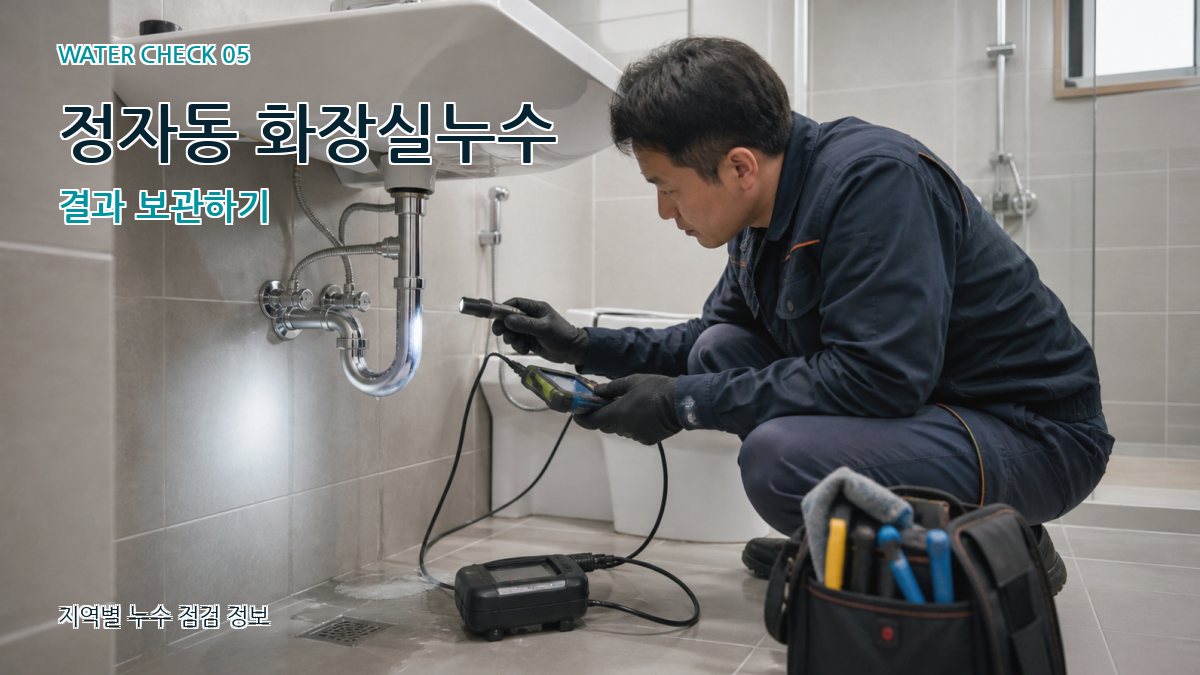 정자동 누수공사 누수탐지 이미지