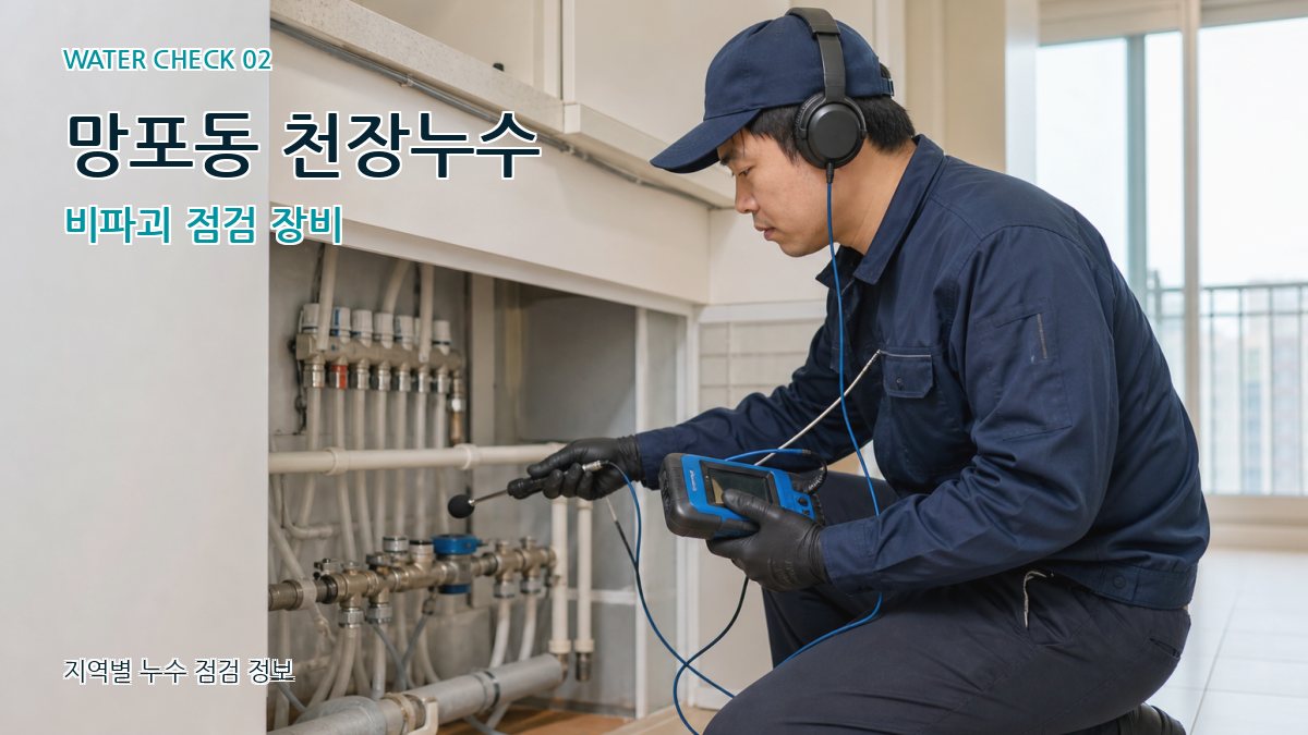 망포동 화장실누수 누수탐지 이미지