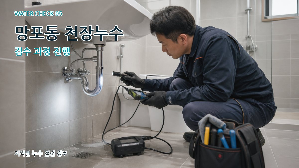 망포동 누수공사 누수탐지 이미지