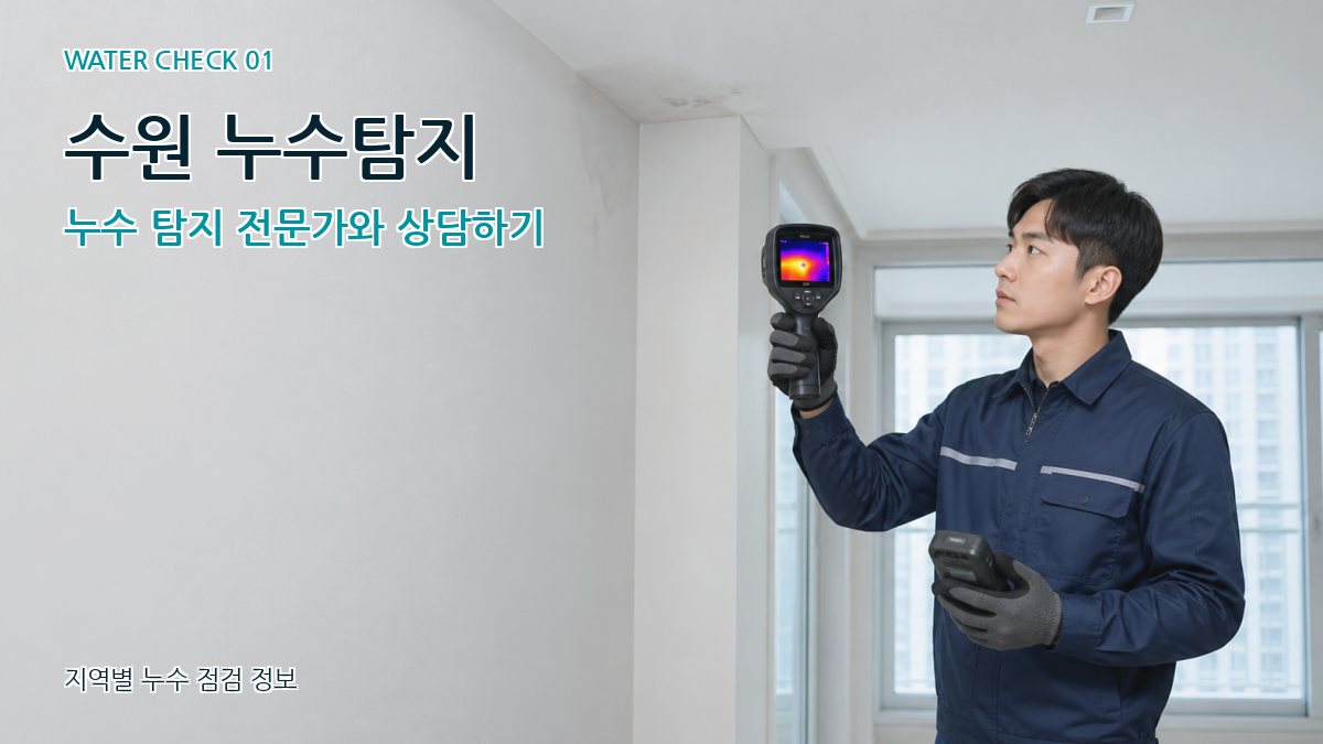 수원 누수탐지 누수 탐지 전문가와 상담하기