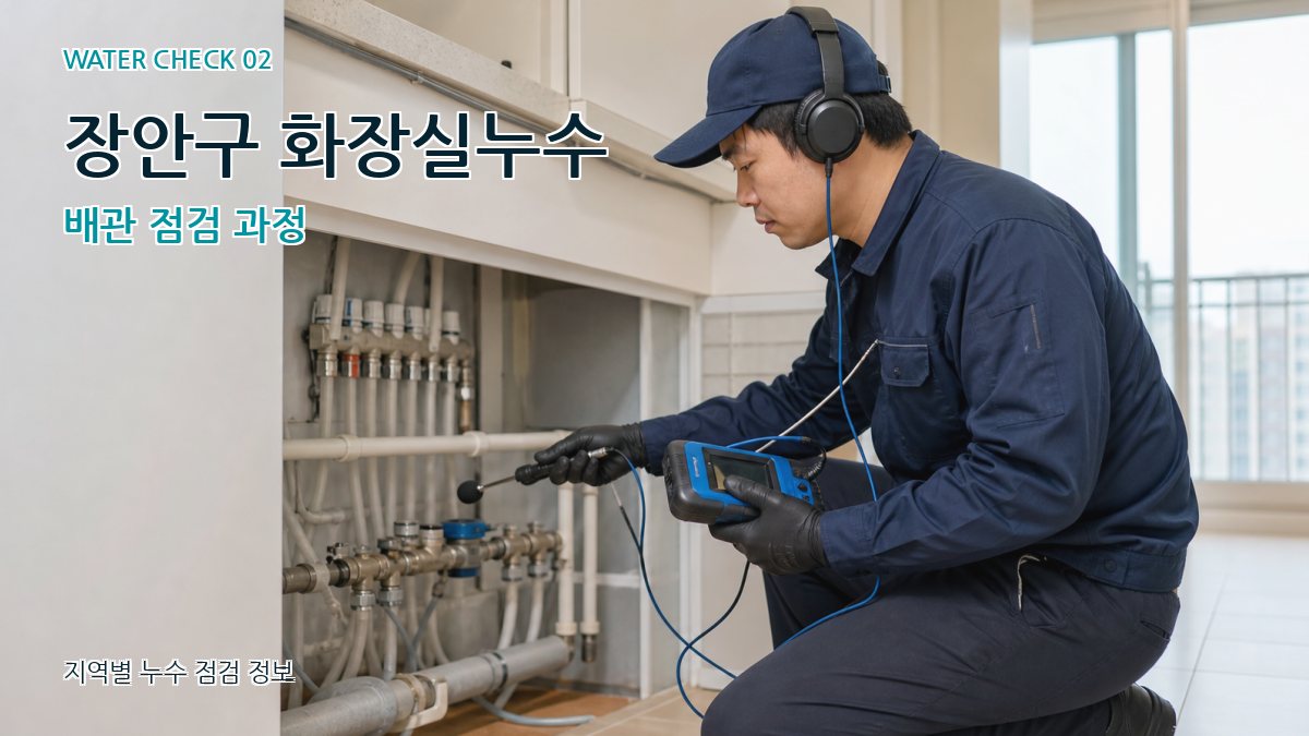 장안구 화장실누수 누수탐지 이미지