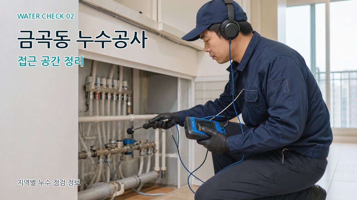 금곡동 화장실누수 누수탐지 이미지