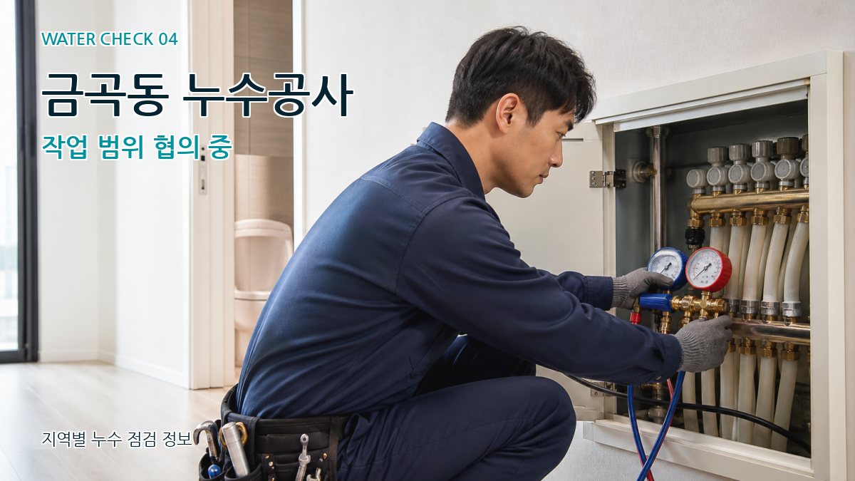 금곡동 누수탐지 누수탐지 이미지