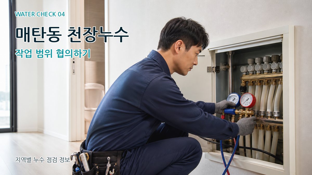 매탄동 누수탐지 누수탐지 이미지