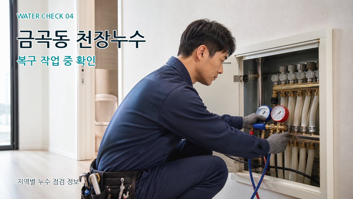 금곡동 누수탐지 누수탐지 이미지