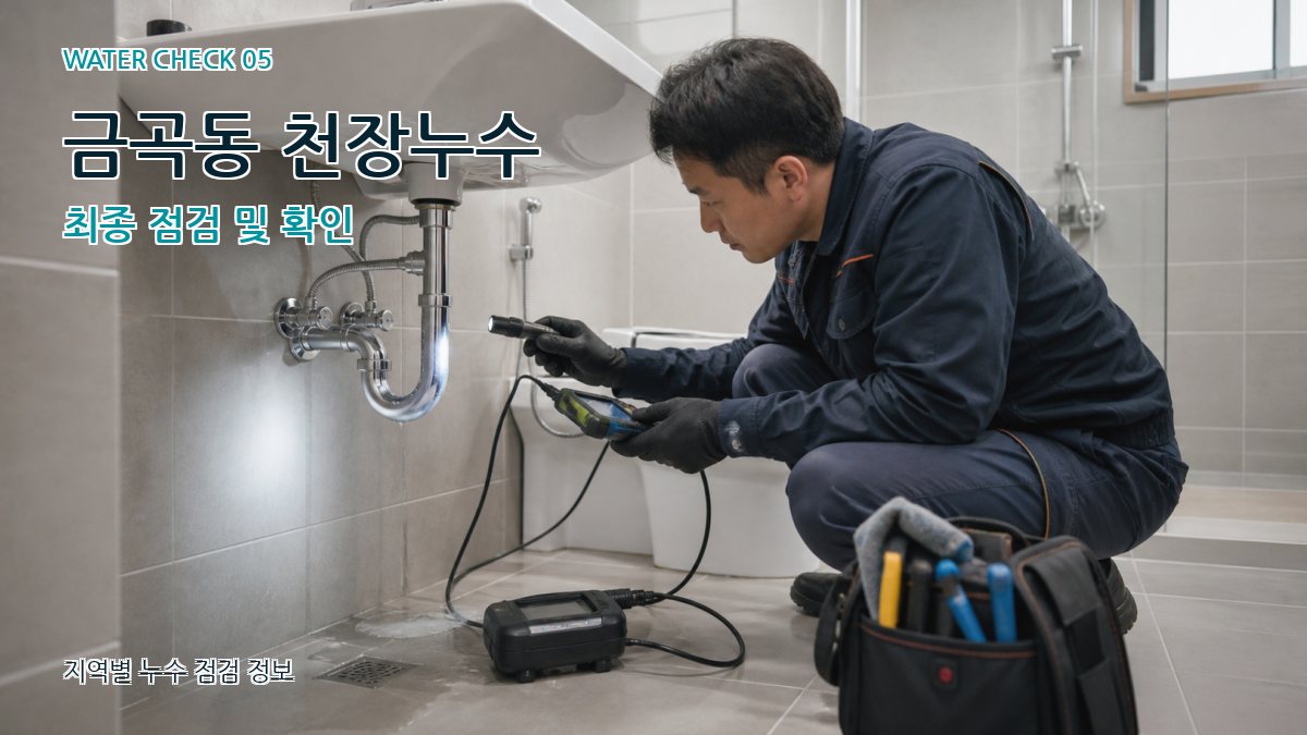 금곡동 누수공사 누수탐지 이미지