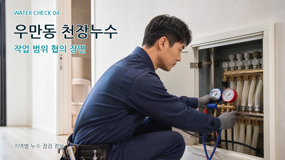 우만동 누수탐지 누수탐지 이미지