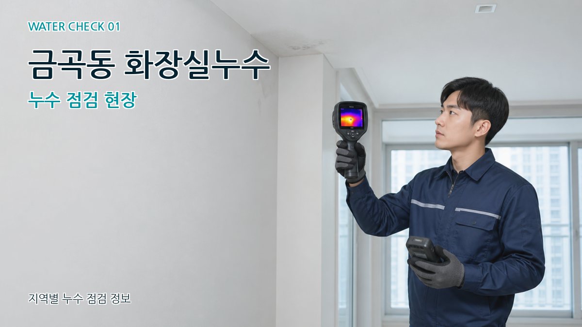 금곡동 아파트누수 누수탐지 이미지
