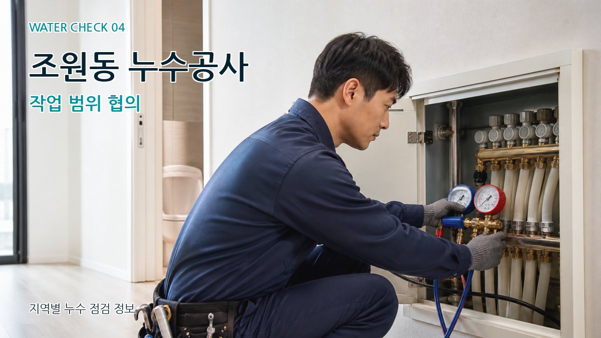 조원동 누수탐지 누수탐지 이미지