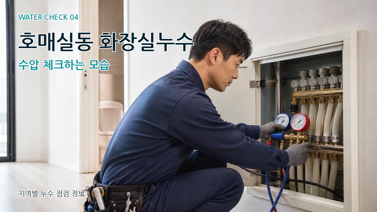 호매실동 누수탐지 누수탐지 이미지