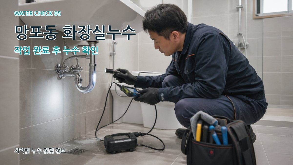 망포동 누수공사 누수탐지 이미지