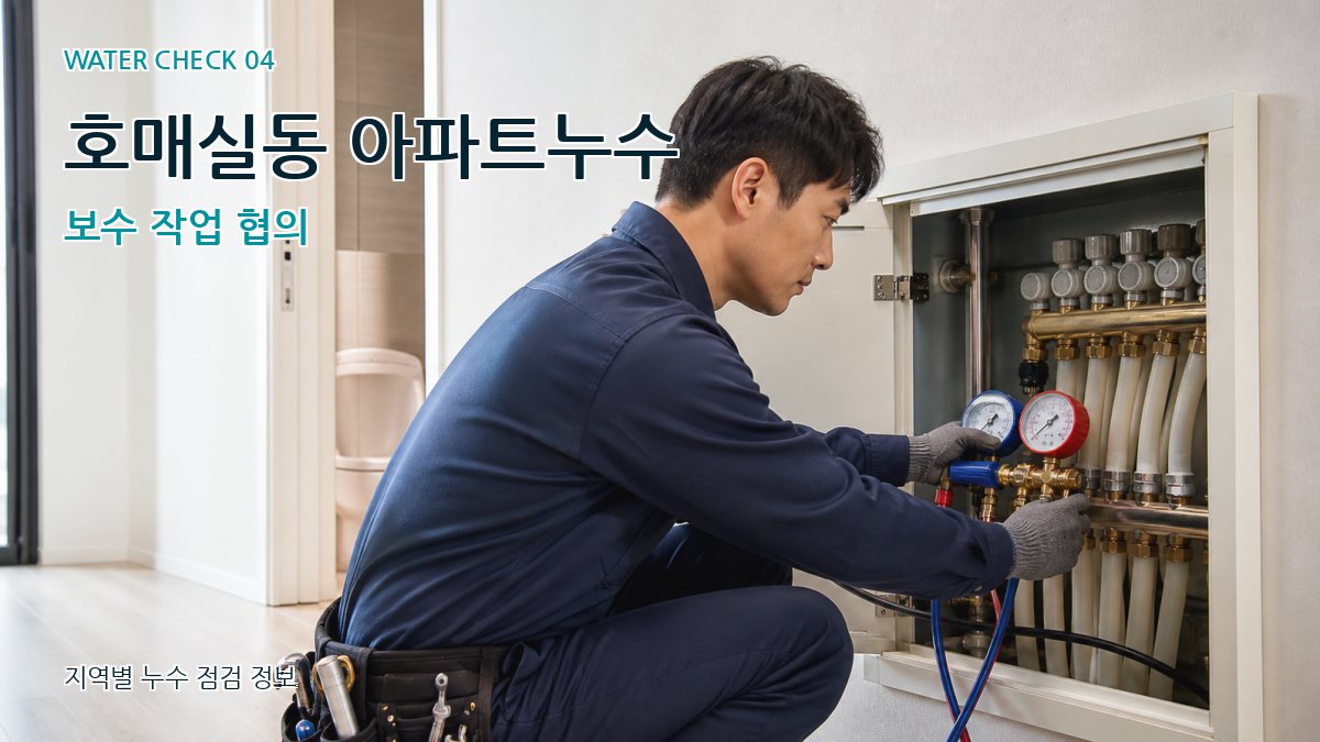 호매실동 누수탐지 누수탐지 이미지