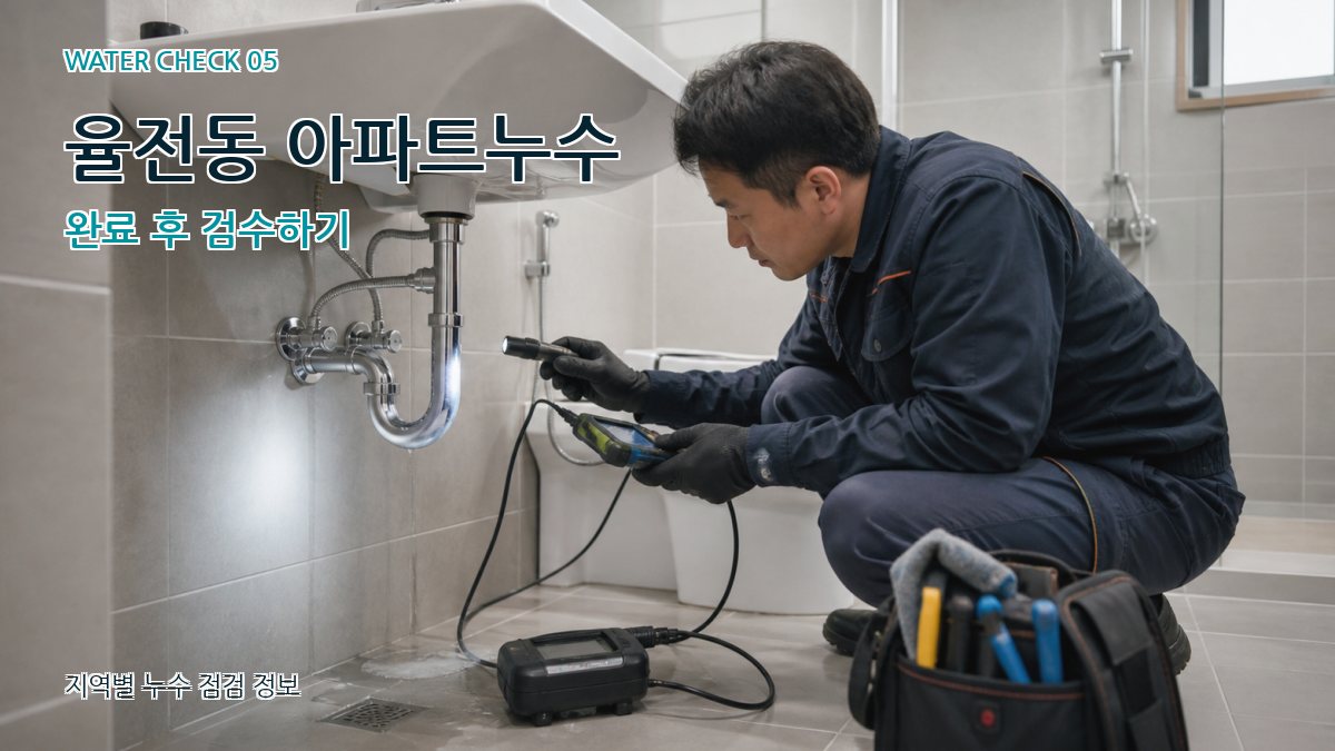 율전동 누수공사 누수탐지 이미지