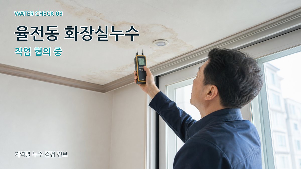 율전동 천장누수 누수탐지 이미지