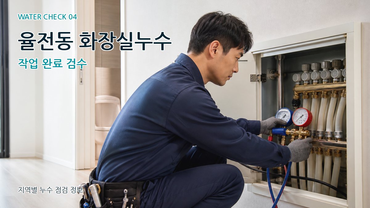 율전동 누수탐지 누수탐지 이미지