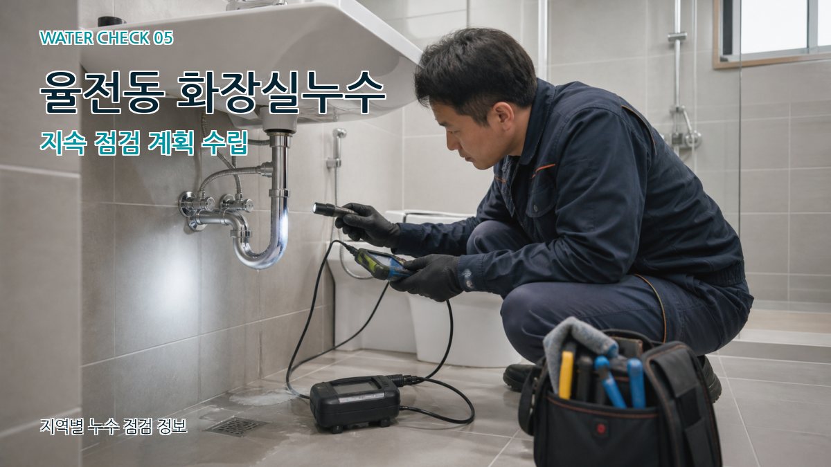 율전동 누수공사 누수탐지 이미지