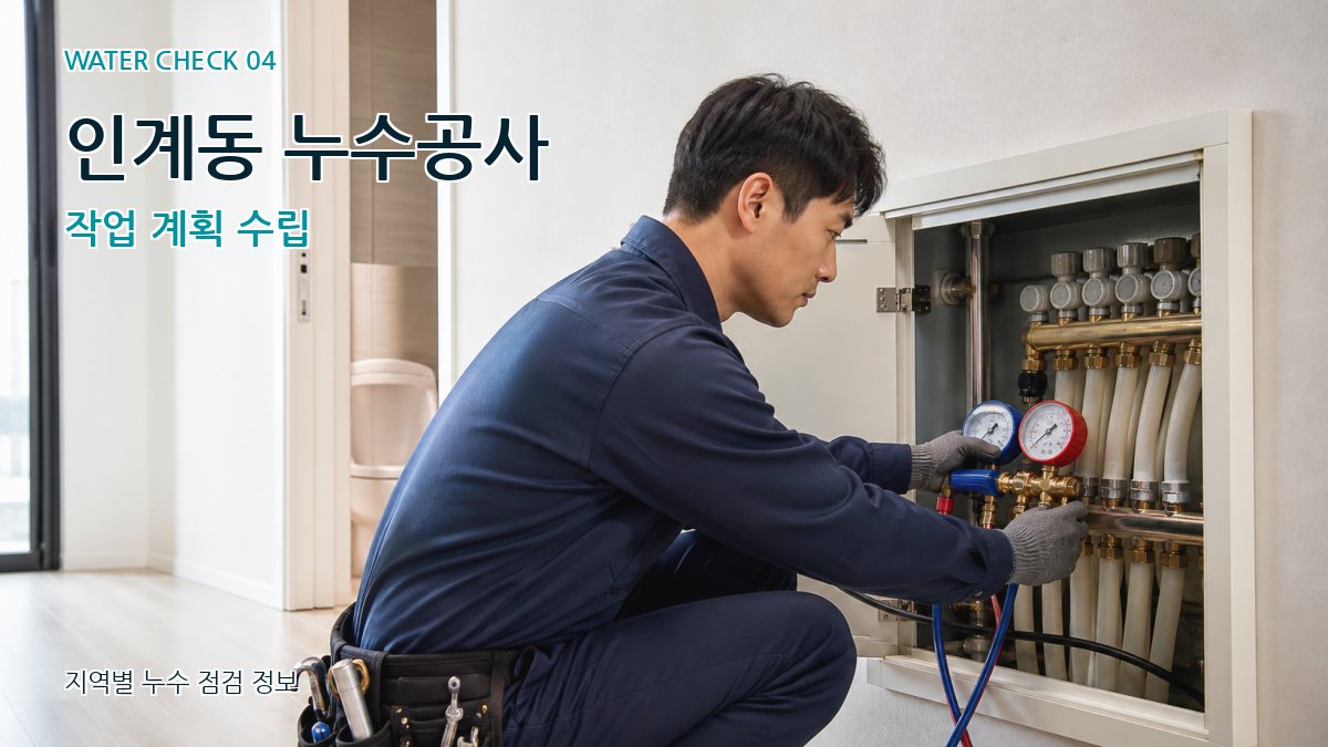 인계동 누수탐지 누수탐지 이미지