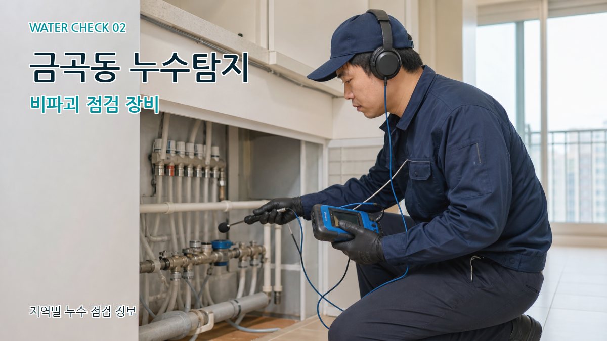 금곡동 화장실누수 누수탐지 이미지