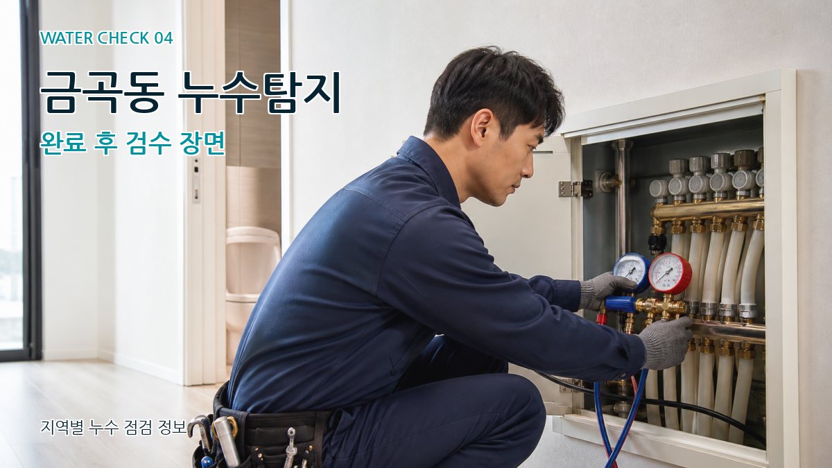 금곡동 누수탐지 누수탐지 이미지