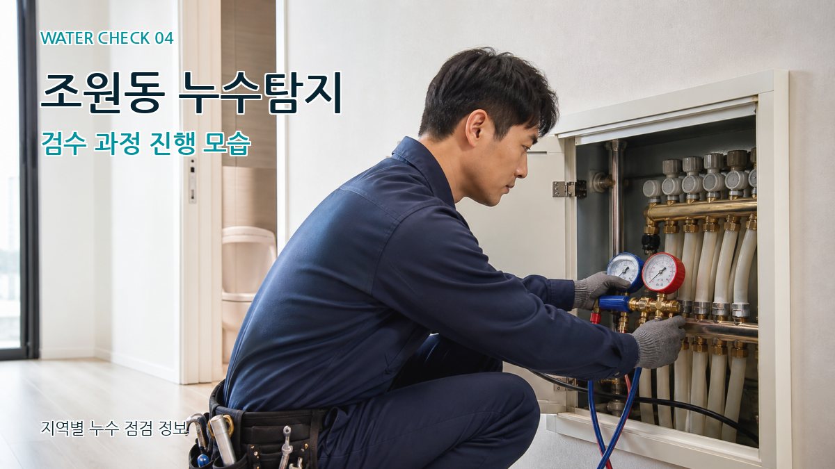 조원동 누수탐지 누수탐지 이미지