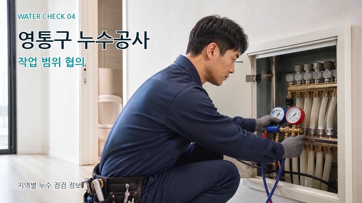 영통구 누수탐지 누수탐지 이미지